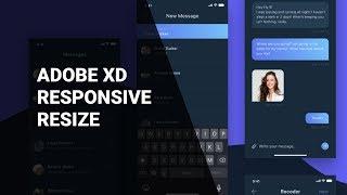 Adobe XD Update: Responsive Resizing and how to use it