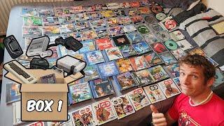 Unboxing My Childhood Video Game Collection - BOX 1 ️