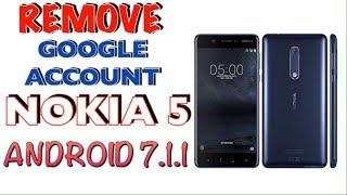 NOKIA 5 FRP / NOKIA TA-1024  REMOVE GOOGLE ACCOUNT ANDROID 7.1.1