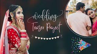 Cinematic Pre Wedding Teaser Edius Project | Readymade Wedding Project | MANTRA ADCOM - 150301