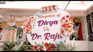 DIVYA weds Dr.RAJU Cinematic Reception Highlights by-Raj Creations