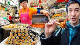 30 Korean STREET FOODS Across South Korea!! SEOUL Kimbap, BUSAN Stew + GANGNEUNG Fried Chicken!