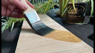 Hard Wax Oil. Is this the best finish for your wood?