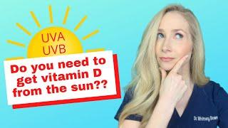 Dermatologist's Sunscreen Update 2021: UVA vs UVB & Should we get Vitamin D from the Sun?
