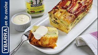 Pastel de verduras - Receta fácil de verano