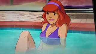 Daphne Blake in her beautiful swimsuit from the upcoming 2024  series Scooby Doo Mini Mysteries