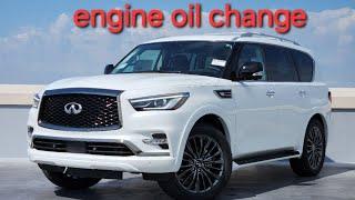 infinity QX80 engine oil change