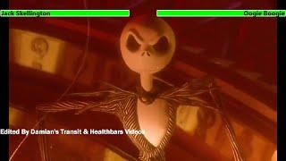 The Nightmare Before Christmas (1993) Final Battle with healthbars (Halloween Special)