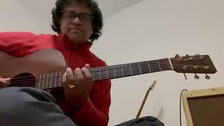 HAMSADWANI RAGA ON ACOUSTIC GUITAR IMPROVISATION