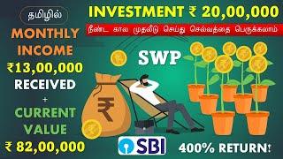 முறையாக மாத வருமானம் பெறும் திட்டம் Systematic Withdrawal plan Tamil mutual fund Tamil