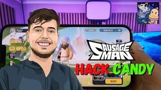 Sausage Man Hack Tutorial - Sausage Man Candy Unlimited (IOS & Android)