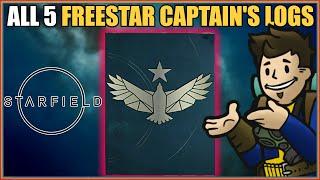 ALL 5 FREESTAR CAPTAIN'S LOGS (Book/Magazine) Locations | STARFIELD