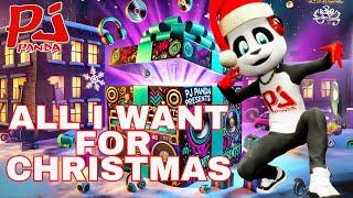 All I Want for Christmas  Hip-Hop Holiday Lyric Video for Kids | Pj Panda Remix | X-mas Lyric Video