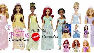 Disney Princess Commercials: All Of The Mattel Disney Princess Commercials