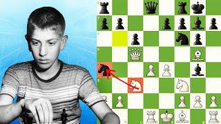 A partida de Xadrez que Chocou o MUNDO - Bobby Fischer Vs Donald Byrne
