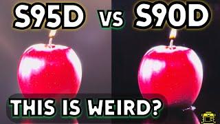 Samsung S95D vs S90D Comparison: Why the S90D Outshines S95D! (Matte vs Glossy Screen Test) #oled