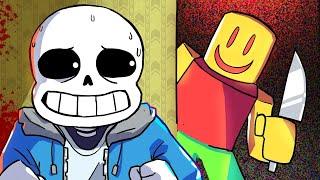 If SANS played ROBLOX HORROR GAMES (Animation)