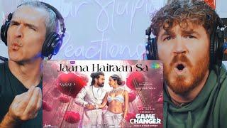 Jaana Hairaan Sa | Game Changer | Ram Charan | Kiara Advani | Shreya Ghoshal | REACTION!!