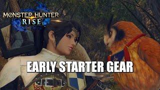 Monster Hunter Rise | Early Starter Gear (Guild Cross Armor Set) | Beginner Tips