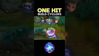  WATCH THIS - SAVAGE  CYCLOPS: BEST BUILD  2024~ MLBB  #mobilelegends #onehitbuild  #cyclops