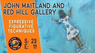 Figurative Expressive Techniques with John Maitland and Red Hill Gallery | Colour In Your Life