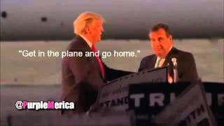 Donald Trump Get On The Plane Go Home Chris Christie