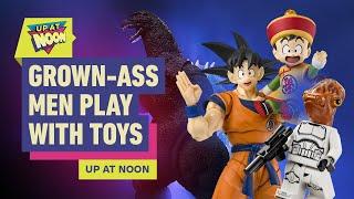 Up At Noon: Unboxing Dragon Ball, Naruto, Godzilla Toys & More | Comic Con 2024