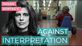 Susan Sontag's "Against Interpretation" and The Shining | Video Essay