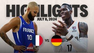 France vs Germany Full Game Highlights (Friendly International Games 2024)