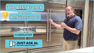 Sub Zero French Door Refrigerator CL4850UFDSP Review: The best of the best! Just Ask Al