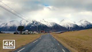 Scenic Mountain/Fjord Drive in Norway: Store-Standal, Sunnmøre | 4K 60fps