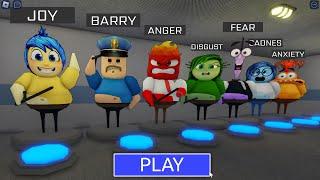 Escaping from INSIDE OUT 2 BARRY'S PRISON RUN! And BECAME an ALL EMOTIONS