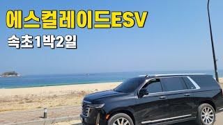 캐딜락에스컬레이드 속초1박2일여행