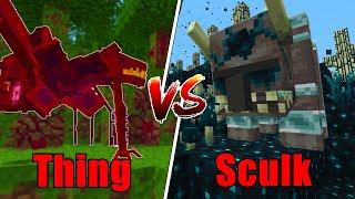 What Happens when two Minecraft Infection Mods fight eachother? | FAW vs sculk