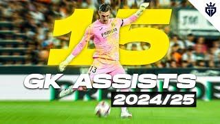 15 AMAZING GOALKEEPER ASSISTS COMPILATION 2024/25 | FHD #1