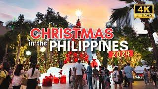 Ultimate Christmas Guide: Must-Visit Spots In The Philippines 2024 | 4K Walking Tour | Manila