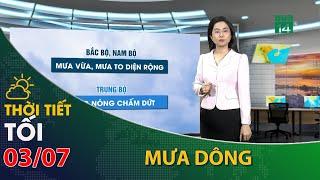 Khu vực Bắc Bộ vẫn có mưa dông| VTC14