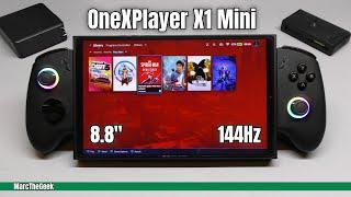 OneXPlayer X1 Mini 8.8" 144Hz AMD Ryzen 7 8840U Hands On