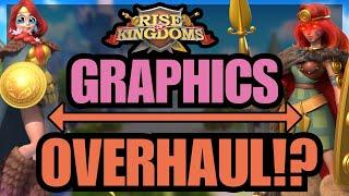 Testing the GRAPHICS OVERHAUL! See the TEST Server LIVE! Rise of kingdoms