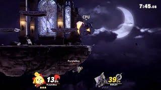 Super Smash Bros. Ultimate - 10 Minutes of Gameplay - Playing as Isabelle