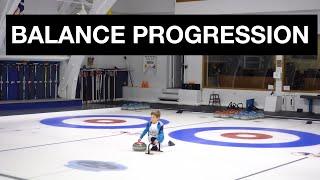 Curling Drills - Juniors: Balance Progression
