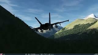 Top Gun: Maverick ( 2022 movie ) | Valley Sneaking | 捍衛戰士: 獨行俠 電影片段 山谷潛行 | DCS World