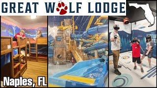 New Great Wolf Lodge in Naples Florida| The Good & the Bad | Waterpark and All Amenities