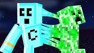 Evolving as a CREEPER in Minecraft