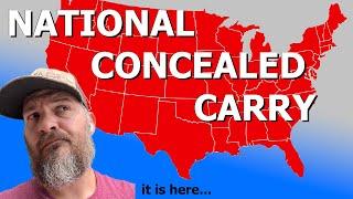 National Concealed Carry Bill: I DON'T LIKE IT