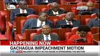 Speaker Wetang'ula approves motion to impeach DP Gachagua