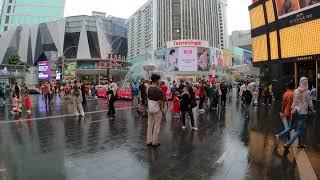 Crowded Place In The Centre of City Pavilion Kuala Lumpur Malaysia | 4K