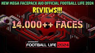 NEW MEGA FACEPACK AIO OFFICIAL FOR FOOTBALL LIFE 2024 - REVIEWS