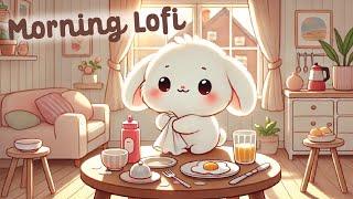 Morning Lofi ️ 1 Hour Cafe Song  Stream Cafe  cute & relaxing music  Make Your Day Better