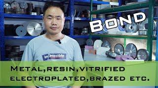 Bond, the second material affects abrasive grinding wheel - forturetools